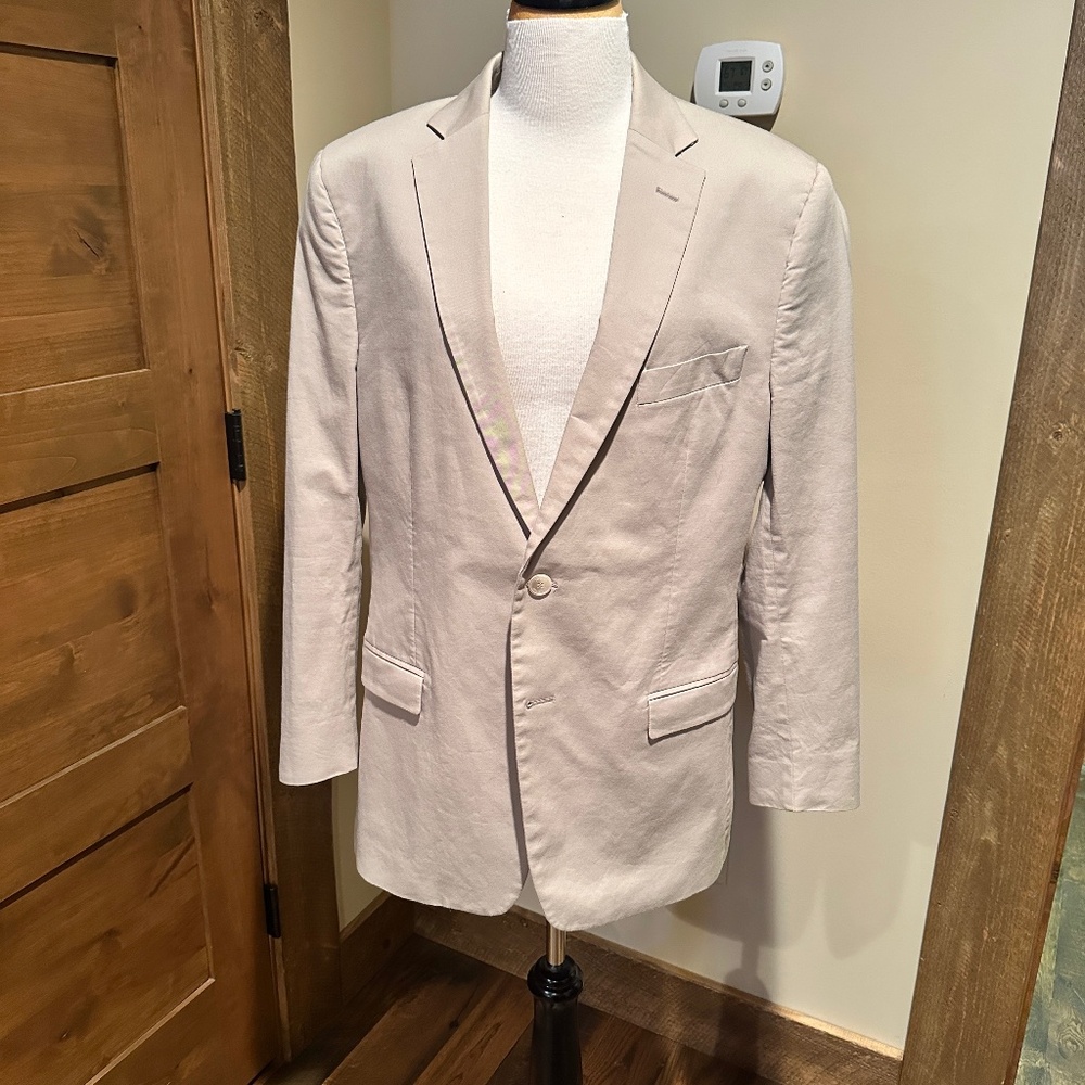 Versace Collection Tan Blazer 42 short